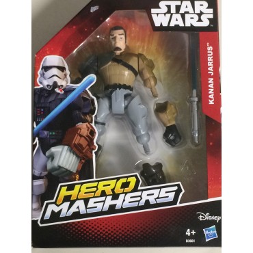 STAR WARS MASHERS KANAN JARRUS ACTION FIGURE 6" 15 cm HASBRO B3661