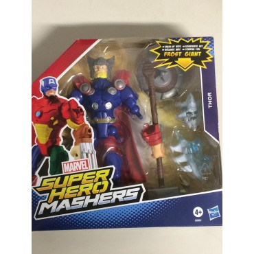 MARVER SUPER HEROES MASHERS THOR ACTION FIGURE 6" 15 cm HASBRO B0881