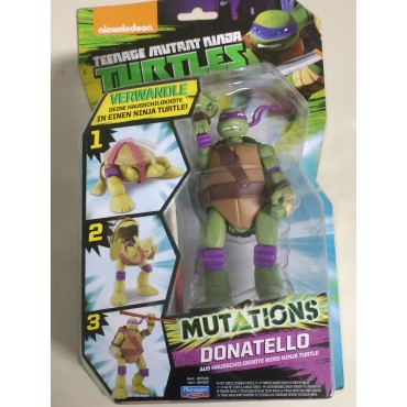 TEENAGE MUTANT NINJA TURTLES 6" 15 cm ACTION FIGURE  DONATELLO MUTATIONS Playmates toys 91522