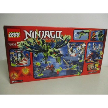 LEGO NINJAGO 70736 L'ATTACCO DEL DRAGONE MORRO