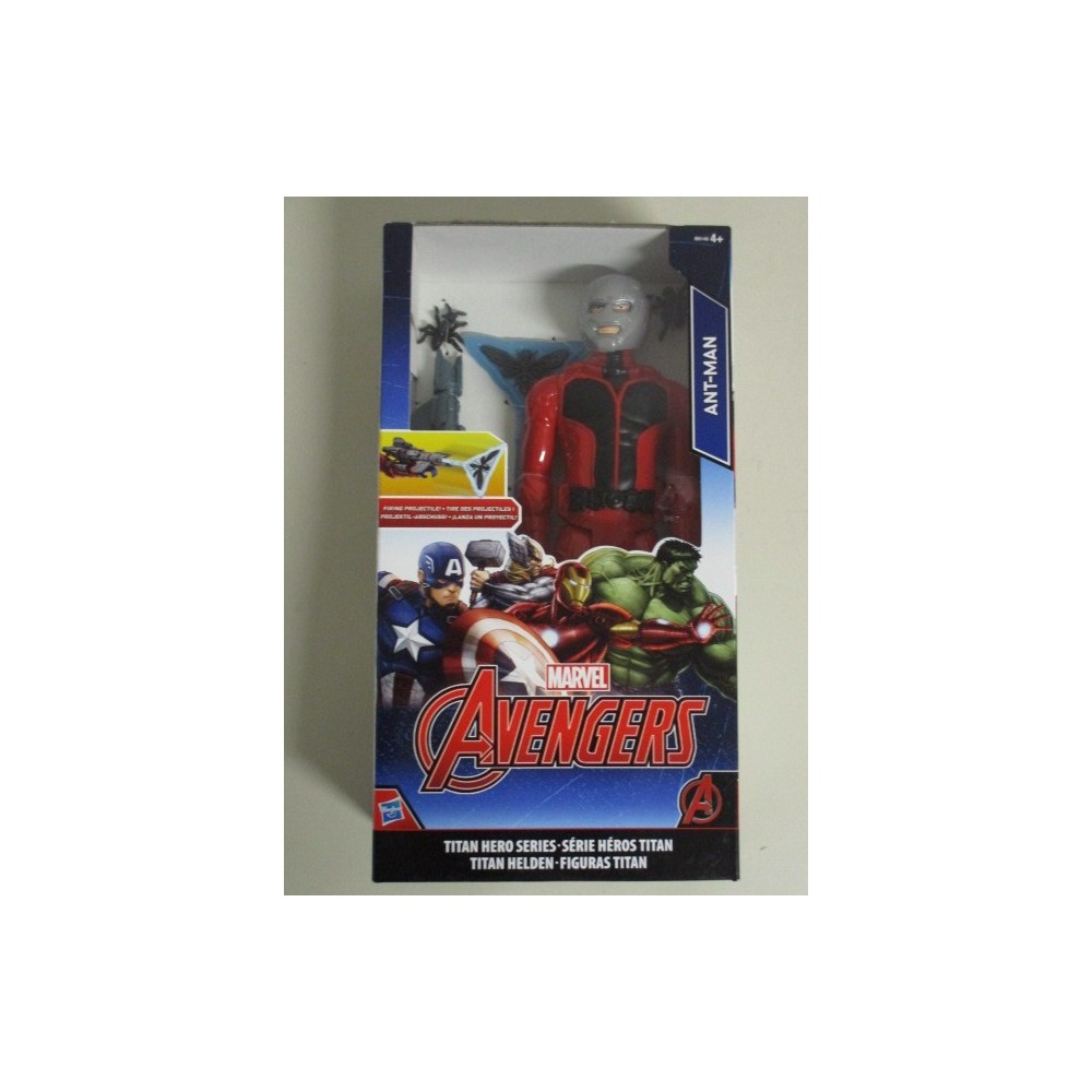 MARVEL AVENGERS  ACTION FIGURE 12 " - 30 cm ANT MAN HASBRO C0760 TITAN HERO SERIES