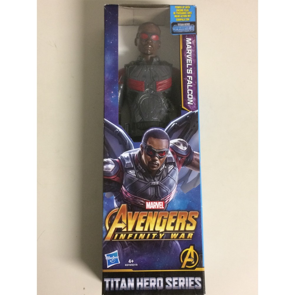 MARVEL AVENGERS  ACTION FIGURE 12 " - 30 cm BLACK PANTHER WITH WEAPON  HASBRO B6149  TITAN HERO SERIES