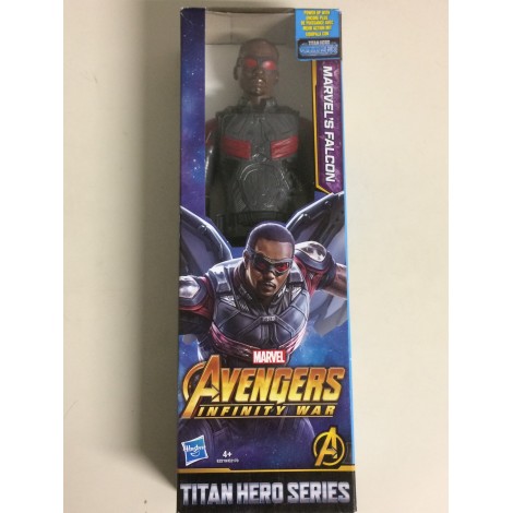 MARVEL AVENGERS  ACTION FIGURE 12 " - 30 cm BLACK PANTHER WITH WEAPON  HASBRO B6149  TITAN HERO SERIES