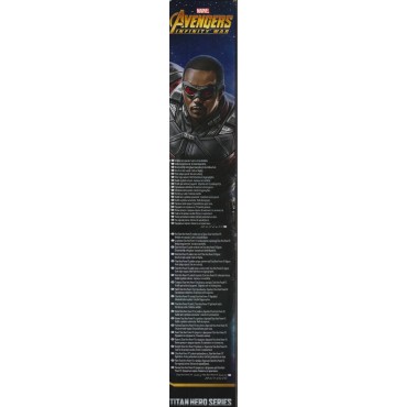 MARVEL AVENGERS  ACTION FIGURE 12 " - 30 cm BLACK PANTHER WITH WEAPON  HASBRO B6149  TITAN HERO SERIES