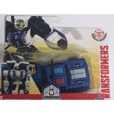 TRANSFORMERS ACTION FIGURE 3,75" 9 cm STRONGARM ONE STEP CHANGER Hasbro C2338