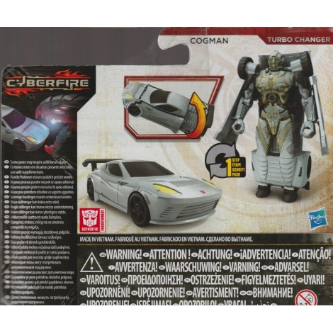 TRANSFORMERS ACTION FIGURE 3,75" 9 cm SIDESWIPE ONE STEP CHANGER Hasbro C0899