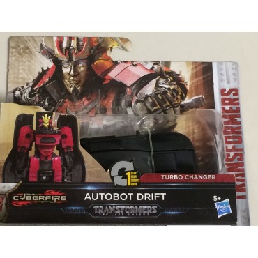 TRANSFORMERS ACTION FIGURE 3,75" 9 cm AUTOBOT DRIFT ONE STEP CHANGER Hasbro C3136