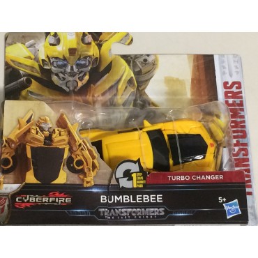 TRANSFORMERS ACTION FIGURE 3,75" 9 cm scatola danneggiata BUMBLEBEE ONE STEP CHANGER Hasbro C1311