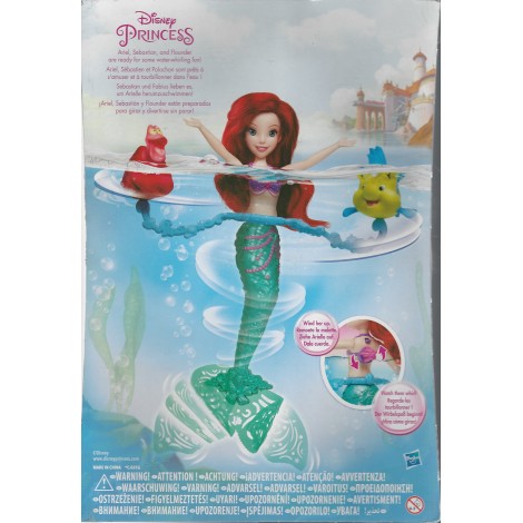 DISNEY PRINCESS ARIEL SIRENA PIN & SWIM Hasbro B5308