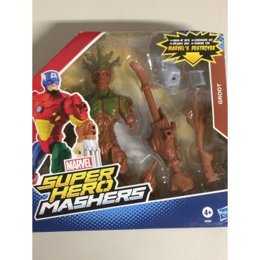 MARVEL SUPER HEROES  MASHERS GROOT ACTION FIGURE 6" 15 cm HASBRO B0882