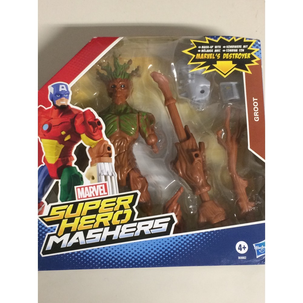 MARVEL SUPER HEROES  MASHERS MARVEL'S WHIPLASH ACTION FIGURE 6" 15 cm HASBRO B0696