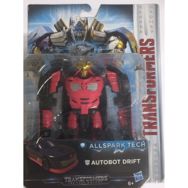 TRANSFORMERS ACTION FIGURE 6" - 15 cm AUTOBOT DRIFT  The Last Knight Allspark Tech Hasbro C3420