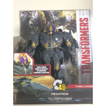 TRANSFORMERS ACTION FIGURE 6" - 15 cm MEGATRON The Last Knight  - Armour Turbo Changer Hasbro C2824