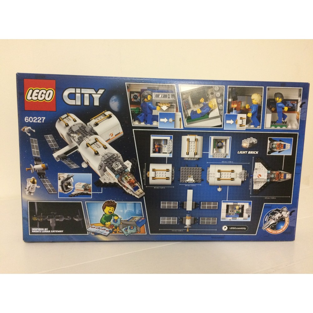 LEGO CITY 60227 STAZIONE SPAZIALE LUNARE
