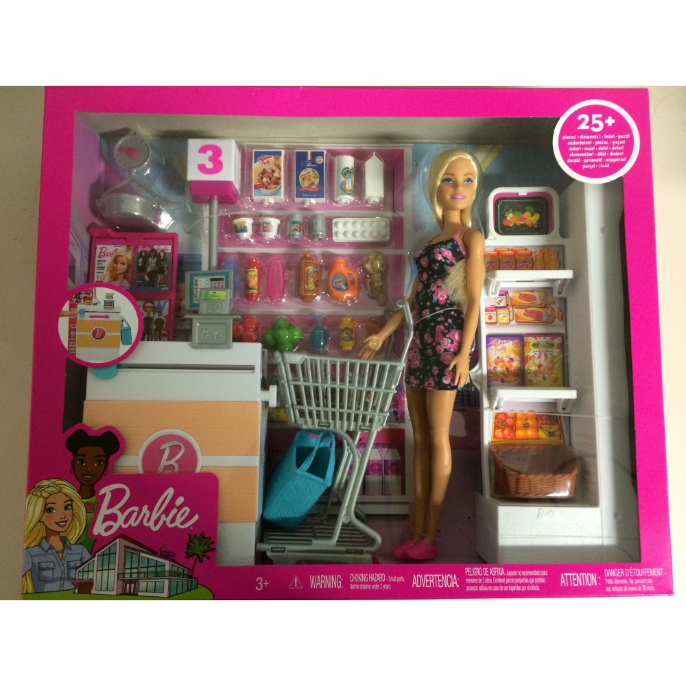 Supermercado da Barbie® Playset - MATTEL - FRP01 