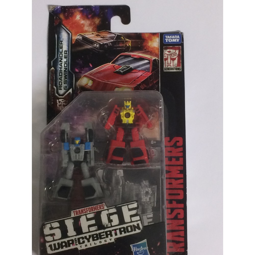 TRANSFORMERS MICROMASTERS 2" - 5 cm 2 PACK ACTION FIGURES RED HEAT & STAKEOUT WFC-S19 AUTOBOT RESCUE PATROL Hasbro Tomy E3562