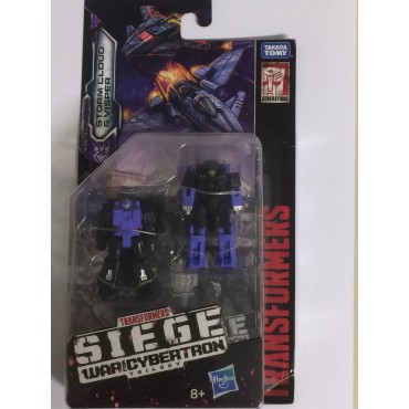 TRANSFORMERS MICROMASTERS 2" - 5 cm 2 PACK ACTION FIGURES STORM CLOUD & VISPER  WFC-S5 DECEPTICON AIR PATROL Hasbro Tomy E3560