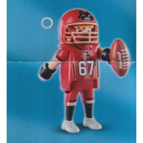 PLAYMOBIL FI?URES 70025 SERIE 15 01 AMERICAN FOOTBALL PLAYER