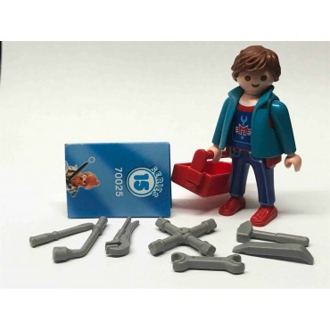 PLAYMOBIL FI?URES 70025 SERIE 15 11 MECHANIC