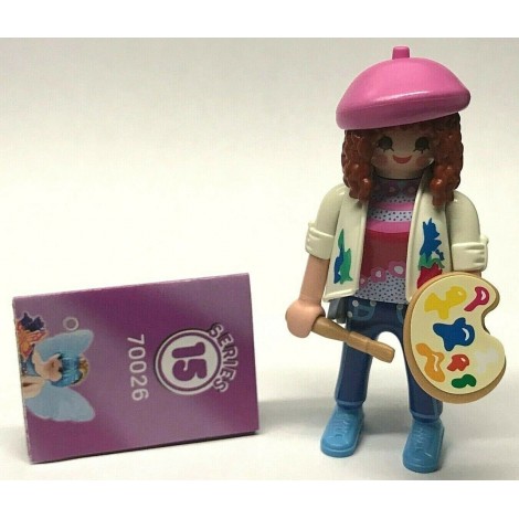 PLAYMOBIL FI?URES 70026 SERIE 15 03  SCIENTIST GIRL