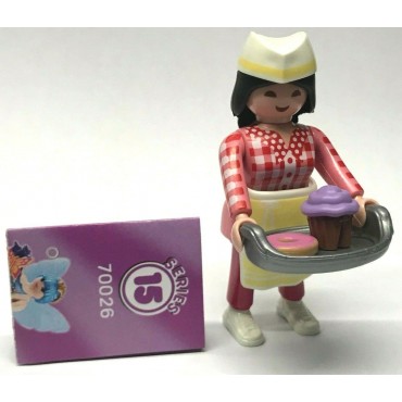 PLAYMOBIL FI?URES 70026 SERIE 15 09 WAITRESS