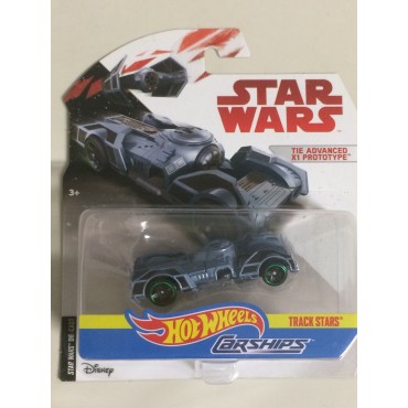 HOT WHEELS - STAR WARS  CARSHIPS  TIE ADVANCED X1 PROTOTYPE  single vehicle package  FGX77