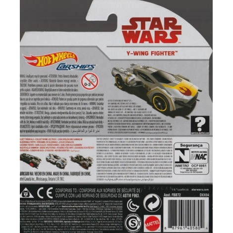 HOT WHEELS - STAR WARS  CARSHIPS  MILLENIUM FALCON single vehicle package  FGX74