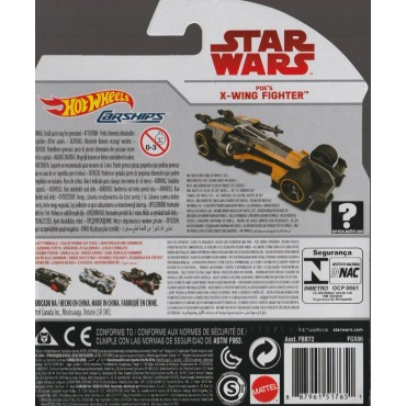 HOT WHEELS - STAR WARS  CARSHIPS  RESISTANCE SKI SPEEDER   single vehicle package  FBB74