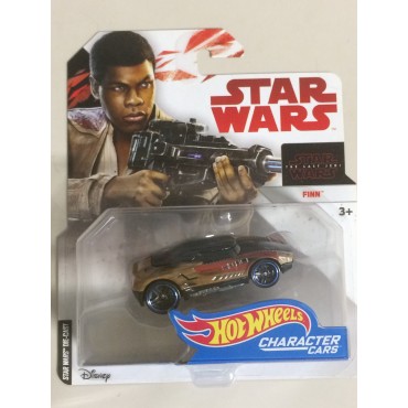 HOT WHEELS - STAR WARS  CHARACTER CAR   FINN single vehicle package Hasbro FDJ79