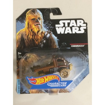 HOT WHEELS - STAR WARS  CHARACTER CAR CHEWBACCA single vehicle package Hasbro DXP43