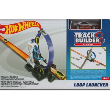 HOT WHEELS TRACK BUILDER  2-LANE LAUNCHER DJD68