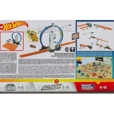 HOT WHEELS TRACK BUILDER  2-LANE LAUNCHER DJD68