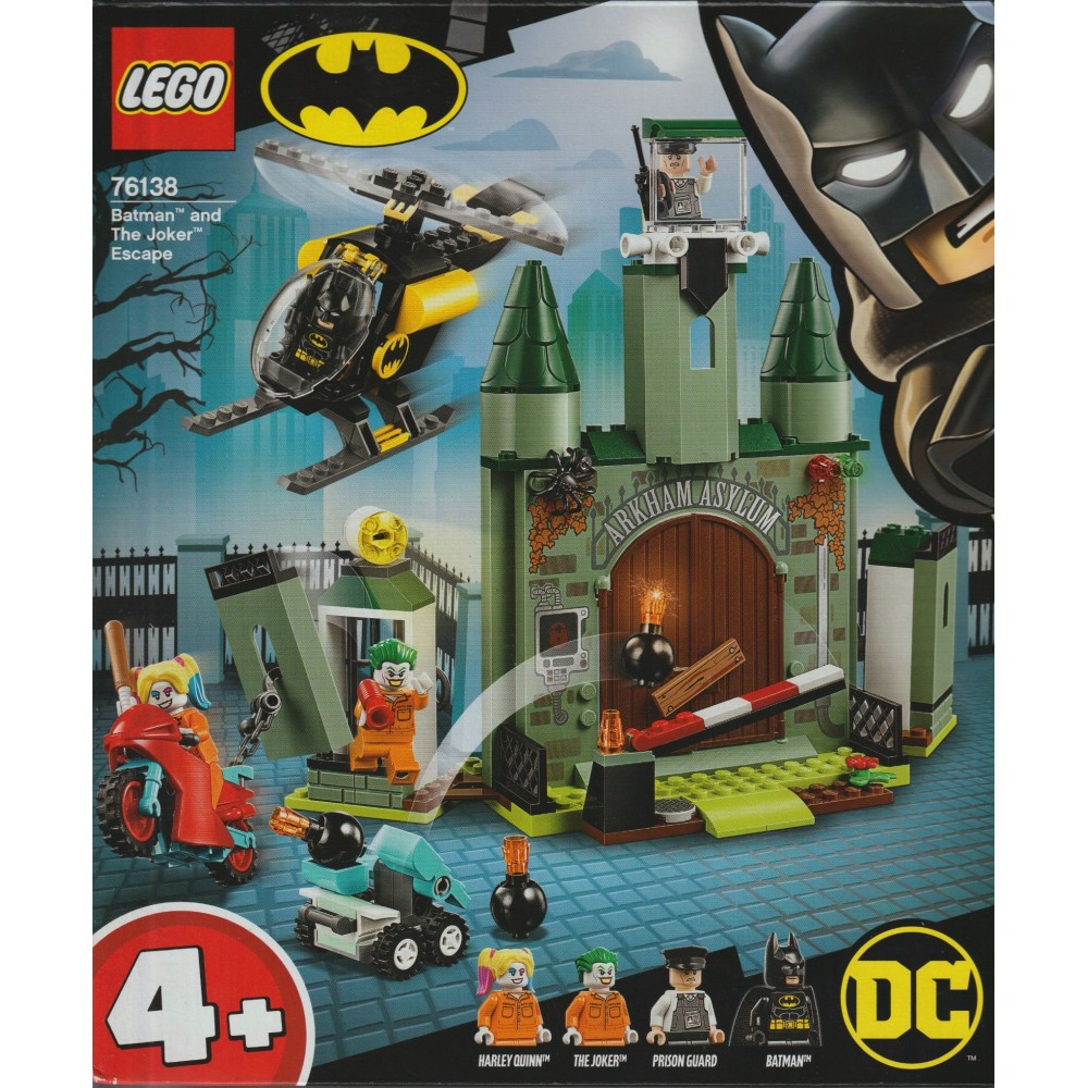 LEGO DC SUPER HEROES 76138 BATMAN AND THE JOKER ESCAPE