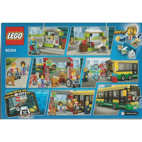 LEGO CITY 60154 STAZIONE DEGLI AUTOBUS
