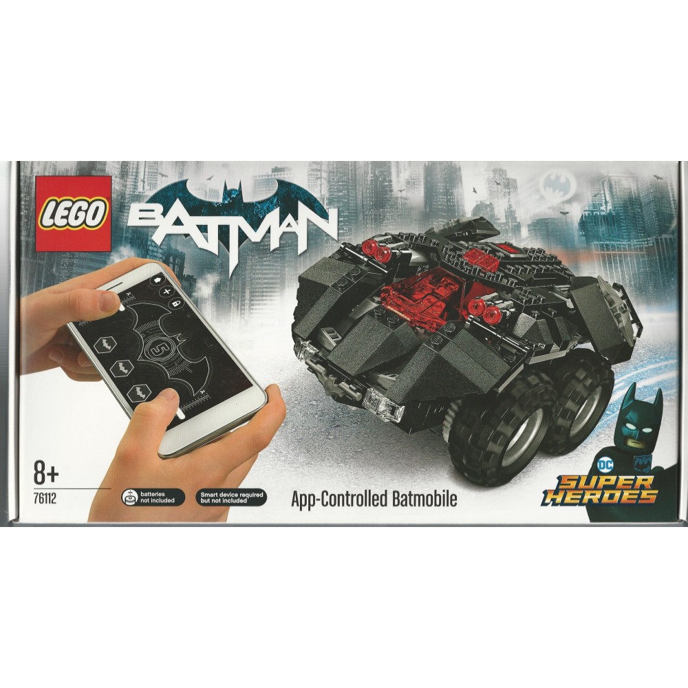 SUPERHEROES 76112 APP CONTROLLED BATMOBILE