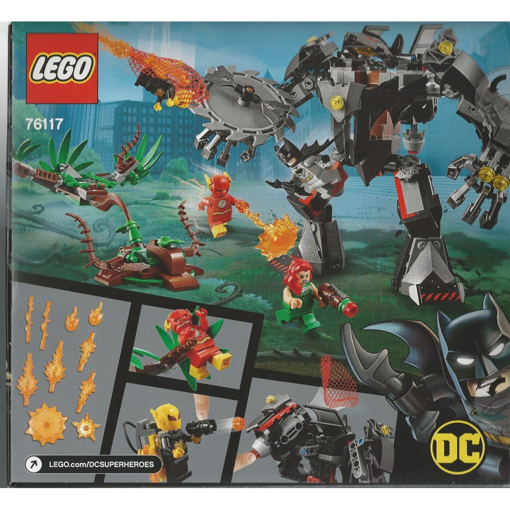 New Sealed - LEGO Batman Set 76117 - BATMAN MECH vs POISON IVY - Flash &  Firefly