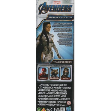 MARVEL AVENGERS   ACTION FIGURE 12 " - 30 cm    BLACK WIDOW  HASBRO E3920   POWER FX TITAN HERO SERIES