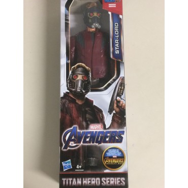 MARVEL AVENGERS  ACTION FIGURE 12 " - 30 cm STAR LORD HASBRO E3849 POWER FX TITAN HERO SERIES