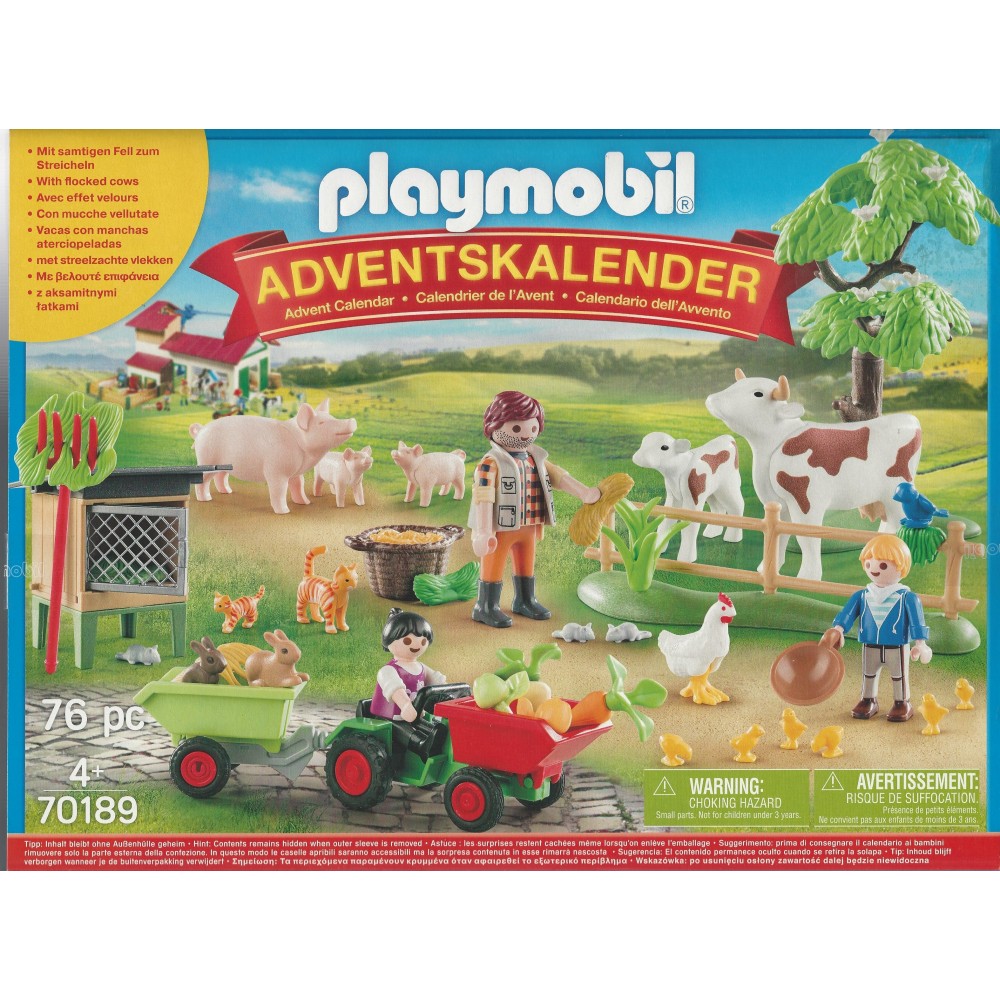 PLAYMOBIL CALENDARIO DELL'AVVENTO 9262 UNA GIORNATA AL MANEGGIO