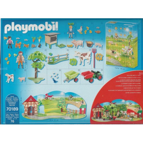 PLAYMOBIL ADVENT CALENDAR 9262 HORSE FARM