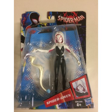 confezione danneggiata SPIDER MAN  INTO THE SPIDERVERSE ACTION FIGURE 6" - 15 cm  SPIDER GWEN Hasbro E2890