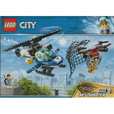LEGO CITY 60207 POLIZIA AEREA ALL'INSEGUIMENTO DEL DRONE