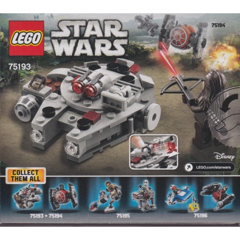 LEGO STAR WARS 75193 MILLENIUM FALCON MICROFIGHTER