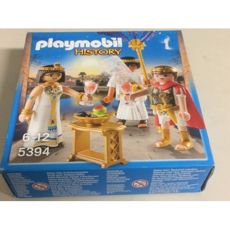 PLAYMOBIL HISTORY 5394 CEASAR AND CLEOPATRA
