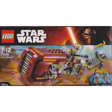 LEGO STAR WARS 75099 damaged box REY'S SPEEDER