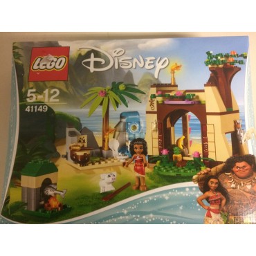 LEGO DISNEY PRINCESS 41149 scatola danneggiata OCEANIA L'AVVENTURA SULL'ISOLA DI VAIANA