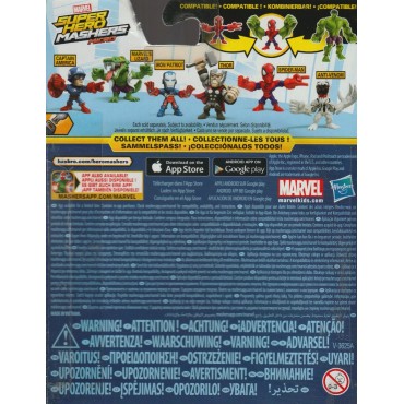 MARVEL SUPER HERO MASHERS MICRO SPIDER MAN - SPIDER MOBIL   figure + vehicle  pack B6684