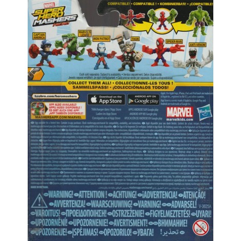 MARVEL SUPER HERO MASHERS MICRO SPIDER MAN - SPIDER MOBIL   figure + vehicle  pack B6684