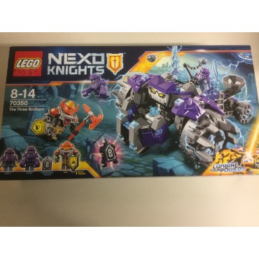 LEGO NEXO KNIGHTS 70350 scatola danneggiata I TRE FRATELLI