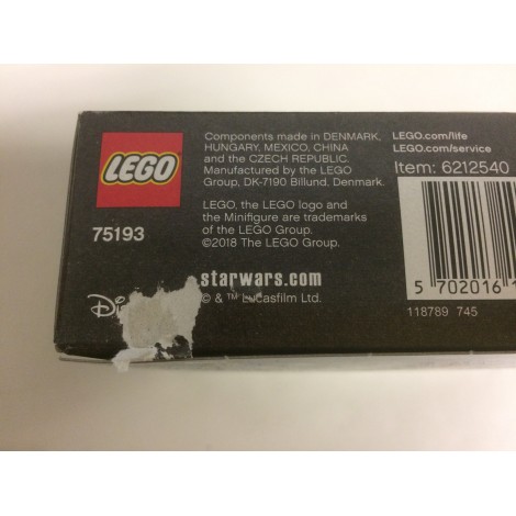 LEGO STAR WARS 75193 MILLENIUM FALCON MICROFIGHTER